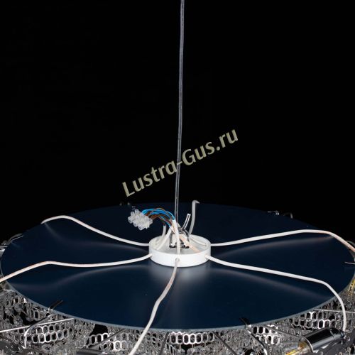 Люстра Вьюга №3 красная в Ижевске Гусь Хрустальный