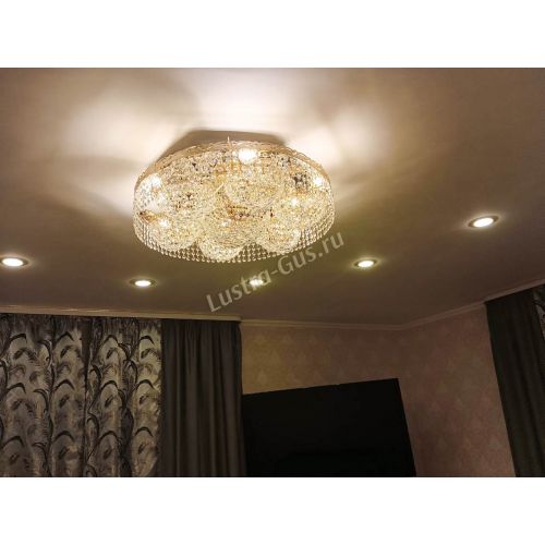 Люстра Вьюга №3 в Ижевске Гусь Хрустальный