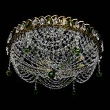 Люстра Жасмин №1 под бронзу зеленая в Ижевске