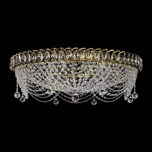 Люстра Жасмин №1 - 700 мм под бронзу в Ижевске Гусь Хрустальный