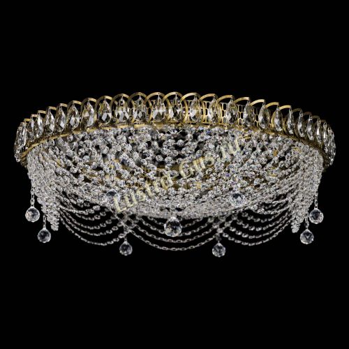 Люстра Жасмин №1 - 700 мм под бронзу в Ижевске Гусь Хрустальный