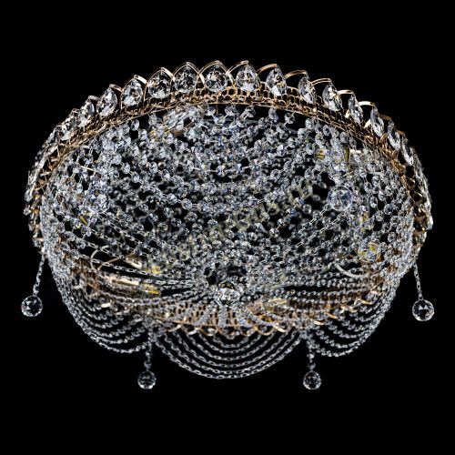 Люстра Жасмин №1 - 6 ламп в Ижевске Гусь Хрустальный