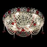 Люстра Жасмин №1 красная в Ижевске Люстра Жасмин №1 красная в Ижевске