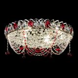 Люстра Жасмин №1 красная в Ижевске Люстра Жасмин №1 красная в Ижевске