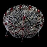 Люстра Жасмин №1 красная в Ижевске Люстра Жасмин №1 красная в Ижевске