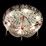 Люстра Жасмин №1 красная в Ижевске Люстра Жасмин №1 красная в Ижевске