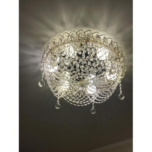 Люстра Жасмин №1 в Ижевске Гусь Хрустальный