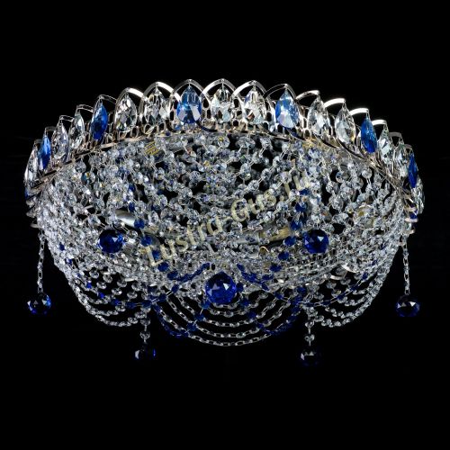 Люстра Жасмин №1 синяя в Ижевске Люстра Жасмин №1 синяя в Ижевске