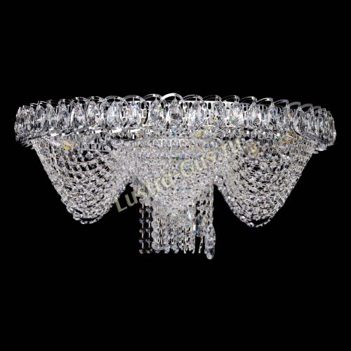 Люстра Жасмин Каскад 600 мм в Ижевске Гусь Хрустальный