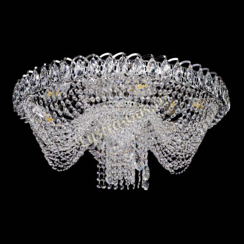 Люстра Жасмин Каскад 600 мм в Ижевске Гусь Хрустальный