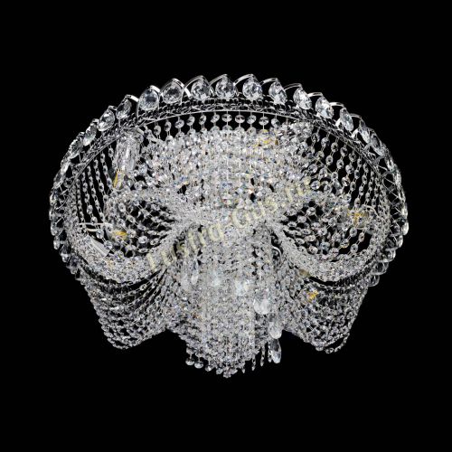 Люстра Жасмин Каскад 600 мм в Ижевске Гусь Хрустальный