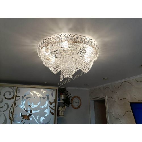 Люстра Жасмин Каскад 600 мм в Ижевске Гусь Хрустальный
