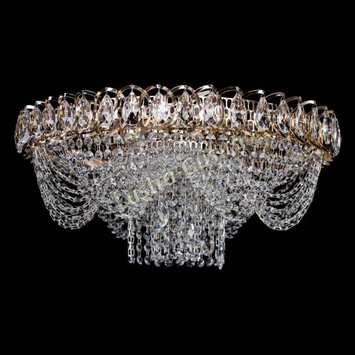 Люстра Жасмин Каскад в Ижевске Гусь Хрустальный