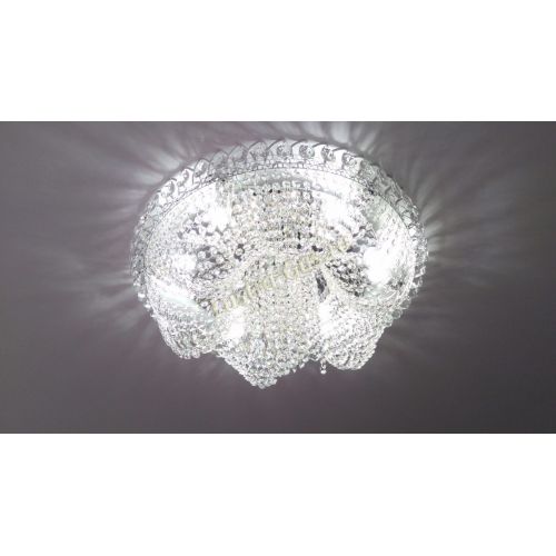 Люстра Жасмин Каскад в Ижевске Гусь Хрустальный