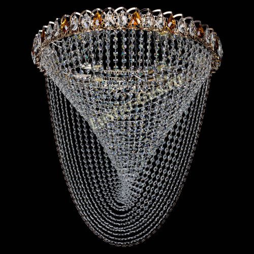 Люстра ﻿Жасмин Веер чайный в Ижевске Гусь Хрустальный