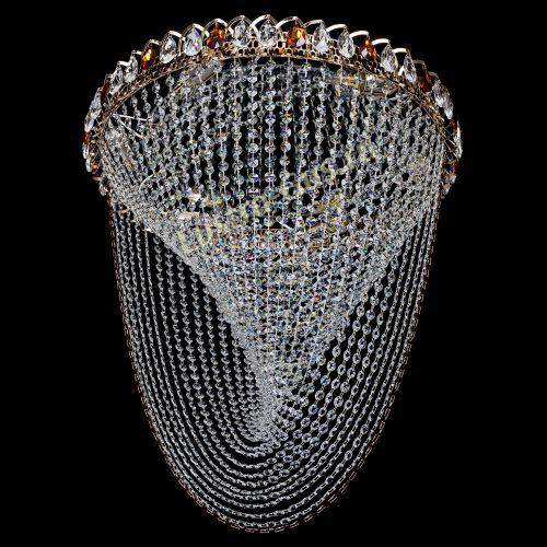 Люстра ﻿Жасмин Веер чайный в Ижевске Гусь Хрустальный