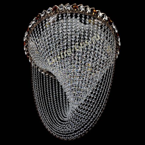 Люстра ﻿Жасмин Веер чайный в Ижевске Гусь Хрустальный