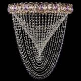 Люстра ﻿Жасмин Веер фиолетовая в Ижевске