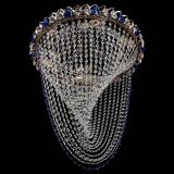 Люстра ﻿Жасмин Веер синий в Ижевске