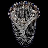 Люстра ﻿Жасмин Веер синий в Ижевске