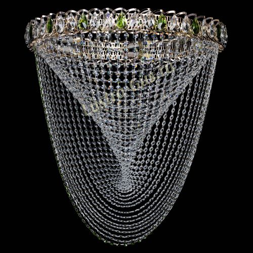 Люстра Жасмин Веер зеленый в Ижевске Люстра Жасмин Веер зеленый в Ижевске