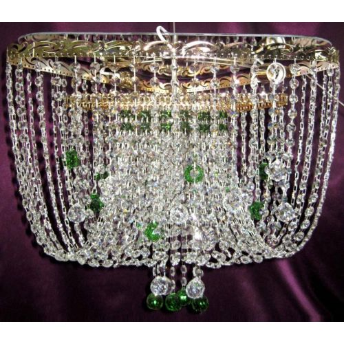 Люстра Капель Треугольник Сфера цветная в Ижевске Гусь Хрустальный