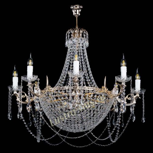 Люстра Елизавета №13 Купол в Ижевске Гусь Хрустальный