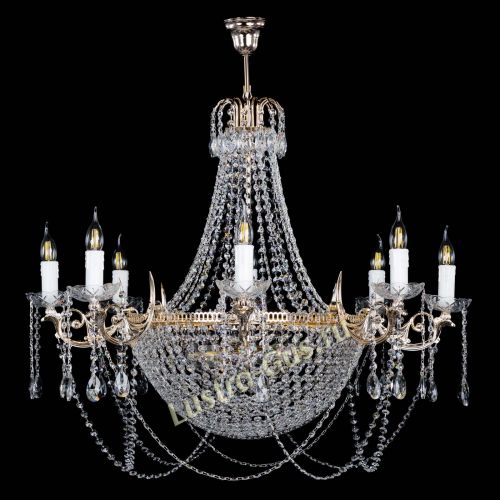 Люстра Елизавета №13 Купол в Ижевске Гусь Хрустальный