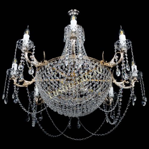 Люстра Елизавета №13 Купол в Ижевске Гусь Хрустальный