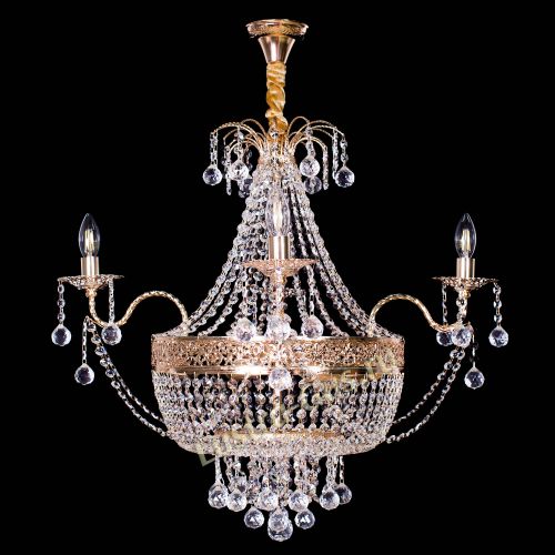 Люстра Валенсия №1 рожковая в Ижевске Гусь Хрустальный