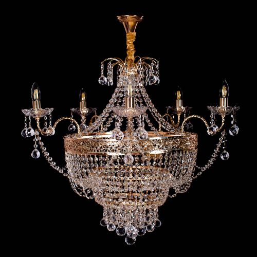 Люстра Валенсия №9 рожковая в Ижевске Гусь Хрустальный