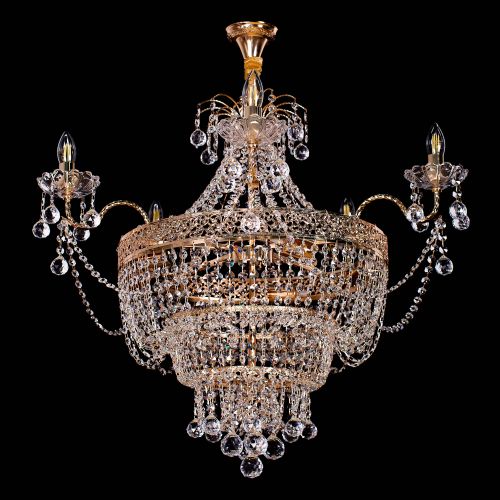 Люстра Валенсия №9 рожковая в Ижевске Гусь Хрустальный