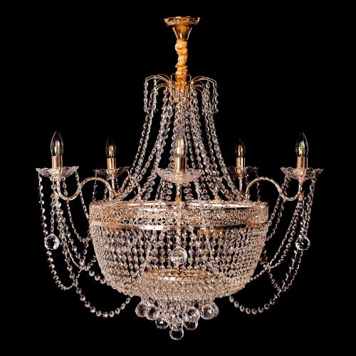 Люстра Валенсия №10 рожковая в Ижевске Гусь Хрустальный