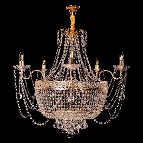 Люстра Валенсия №10 рожковая в Ижевске Гусь Хрустальный