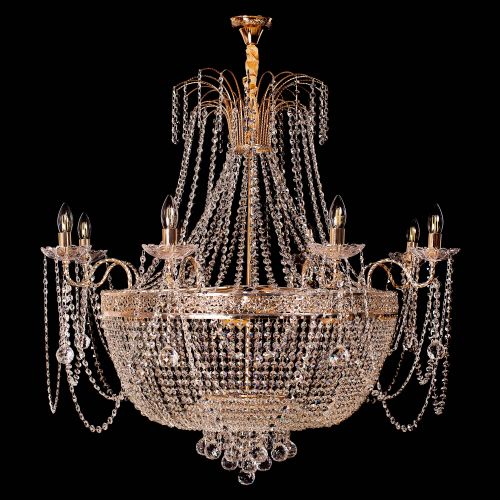 Люстра Валенсия №10 - 16 ламп рожковая в Ижевске Люстра Валенсия №10 - 16 ламп рожковая в Ижевске
