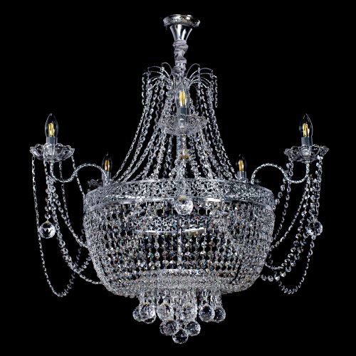 Люстра Валенсия №10 рожковая в Ижевске Гусь Хрустальный