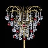 Торшер Агата шар под бронзу Красный в Ижевске