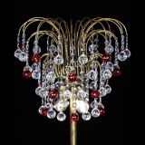 Торшер Агата шар под бронзу Красный в Ижевске