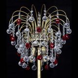 Торшер Агата шар под бронзу Красный в Ижевске