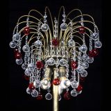 Торшер Агата шар под бронзу Красный в Ижевске