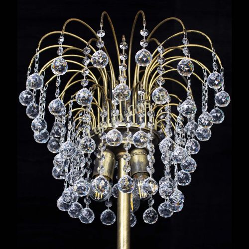 Торшер Агата шар под бронзу в Ижевске Гусь Хрустальный