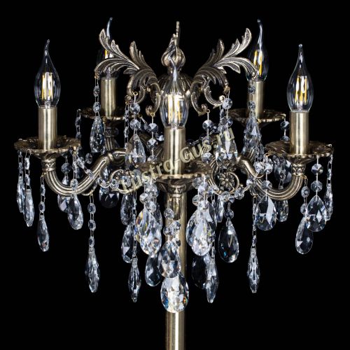 Бронзовый торшер Антей №5/1 в Ижевске Гусь Хрустальный