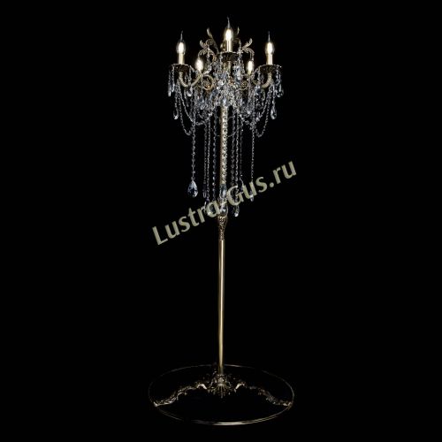 Бронзовый торшер Антей №5/2 в Ижевске Гусь Хрустальный