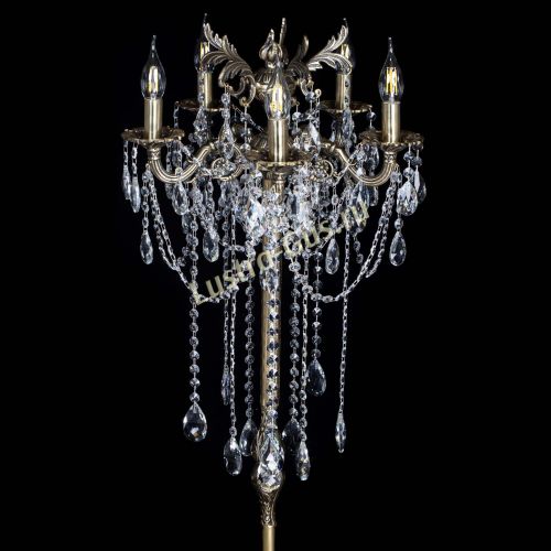 Бронзовый торшер Антей №5/2 в Ижевске Гусь Хрустальный