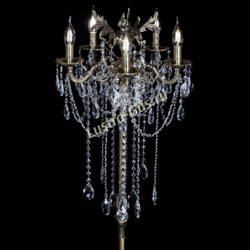 Бронзовый торшер Антей №5/2 в Ижевске Гусь Хрустальный