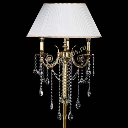 Бронзовый торшер Антик №3 баден в Ижевске Гусь Хрустальный