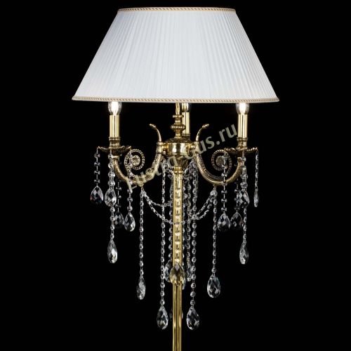 Бронзовый торшер Антик №3 баден в Ижевске Гусь Хрустальный