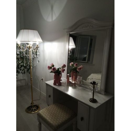 Бронзовый торшер Антик №3 баден в Ижевске Гусь Хрустальный