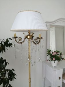 Бронзовый торшер Антик №3 баден в Ижевске отзыв и фото покупателя