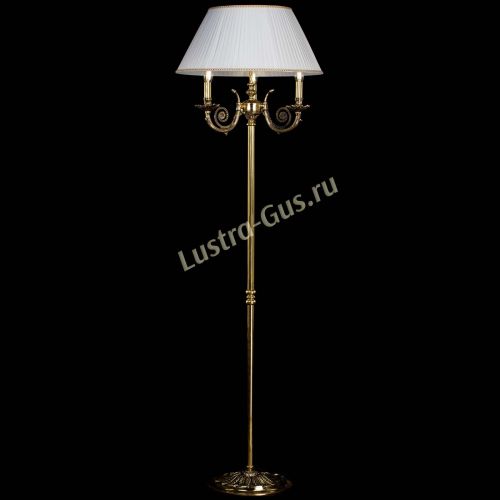 Бронзовый торшер Антик №3 в Ижевске Гусь Хрустальный